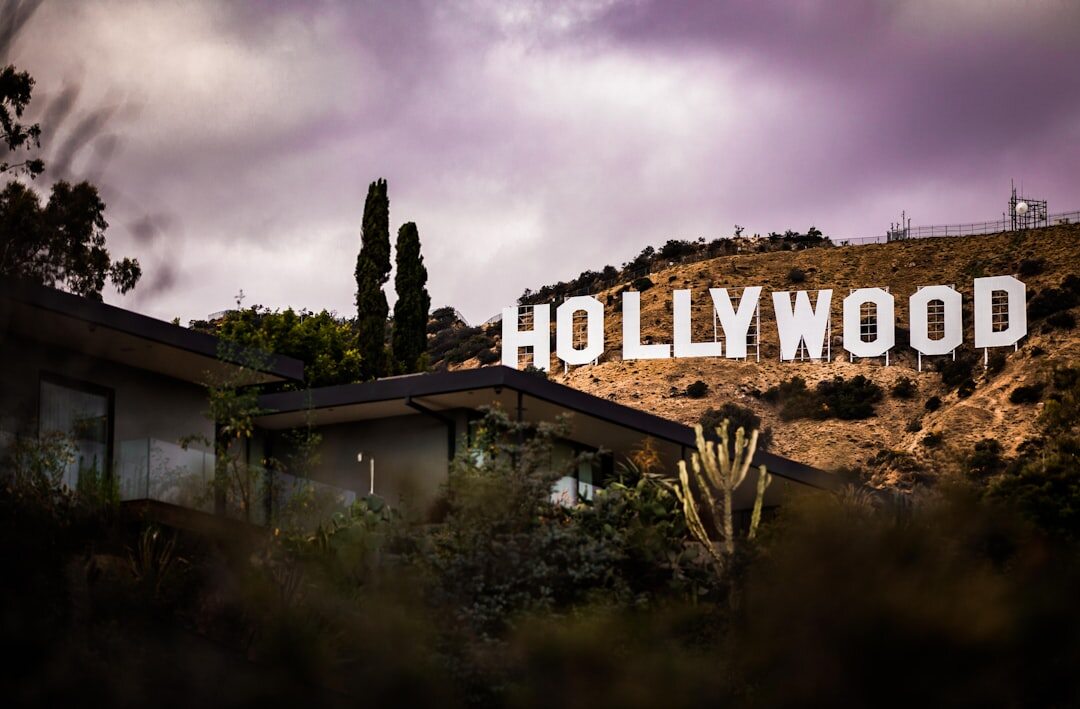 hollywood movie set