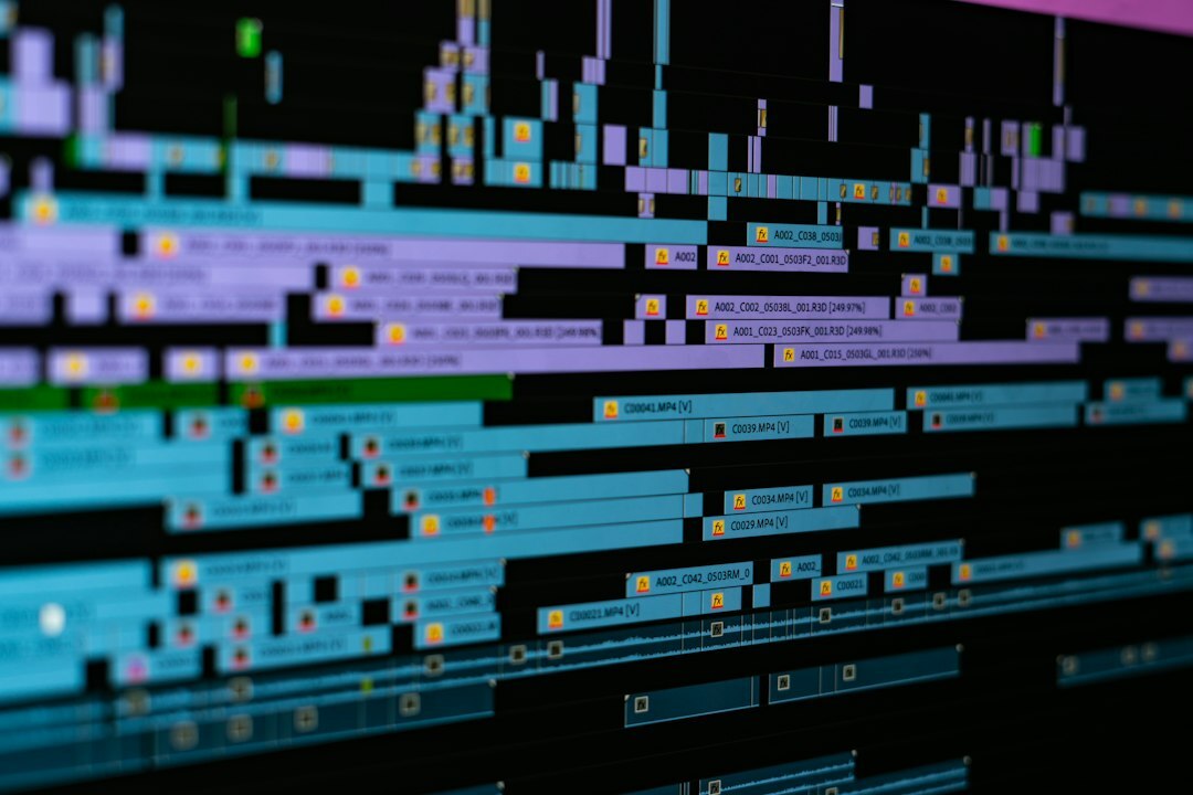 video editing timeline