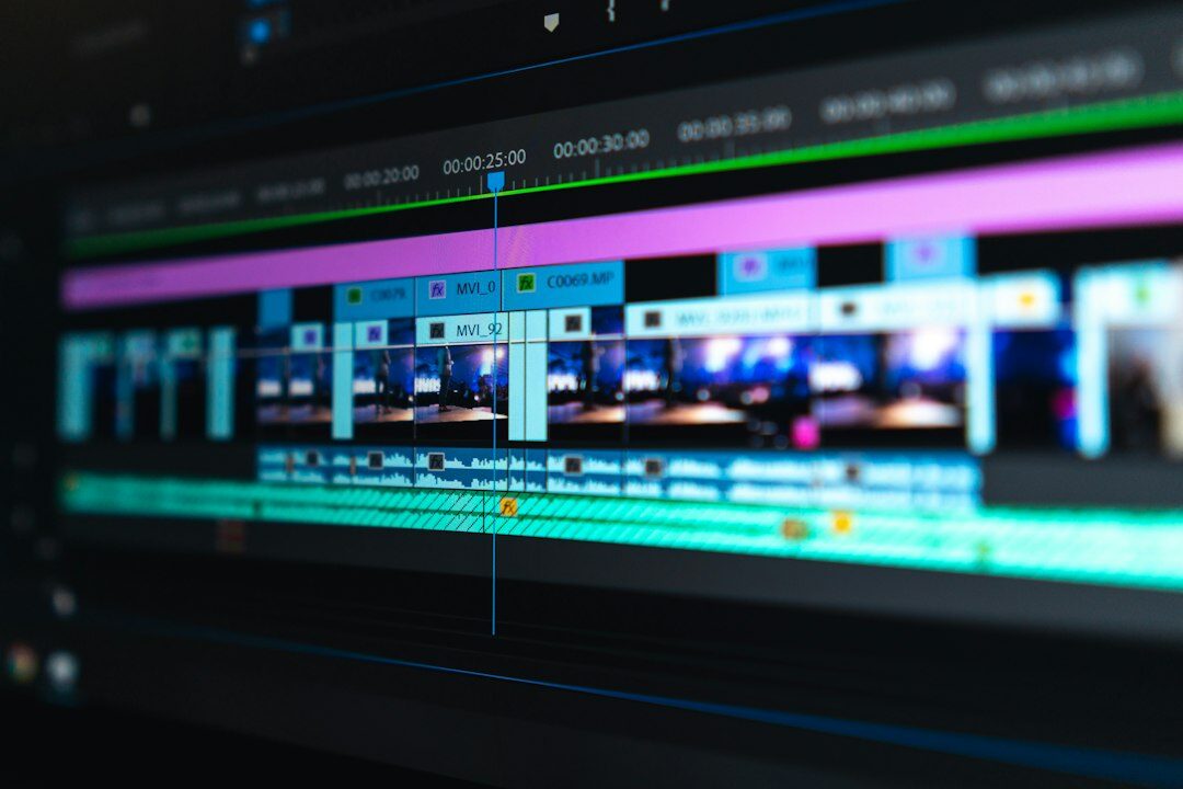 filmmaker adjusting sound levels